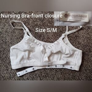 La Leche League International Cream Nursing Bra